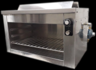 GRATINADOR A GAS ACERO INOXIDABLE